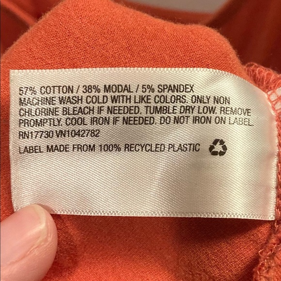 A New Day XXL Tangerine Orange scoop neck Dress - Picture 5 of 5